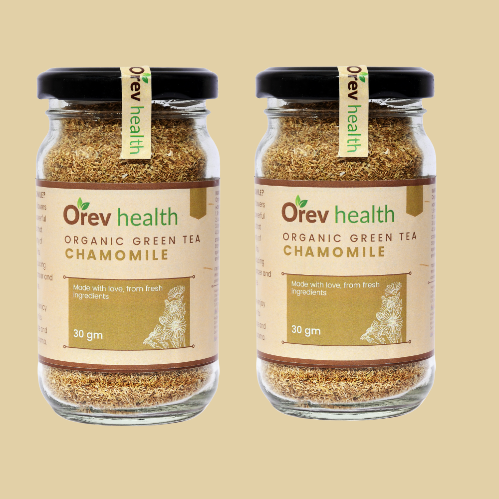 Orev Health Organic Chamomile Tea - 60gm (30gm * 2pack)