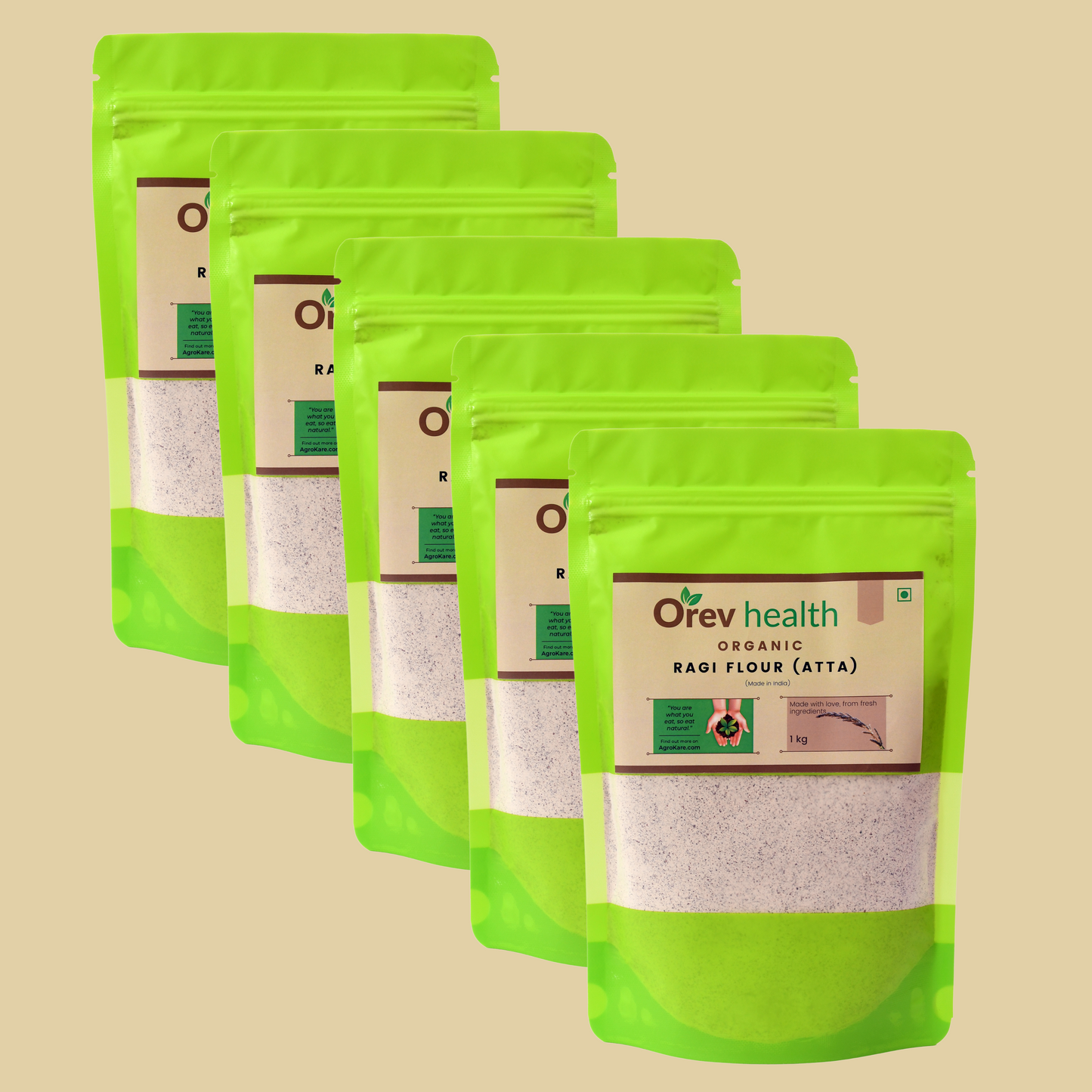 Orev Health Organic Ragi Flour