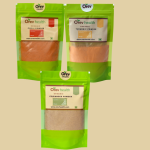 Orev  Health Organic Turmeric Powder (200g), Coriander Powder (200g) & Red Chilli Powder (200g) - 600gm