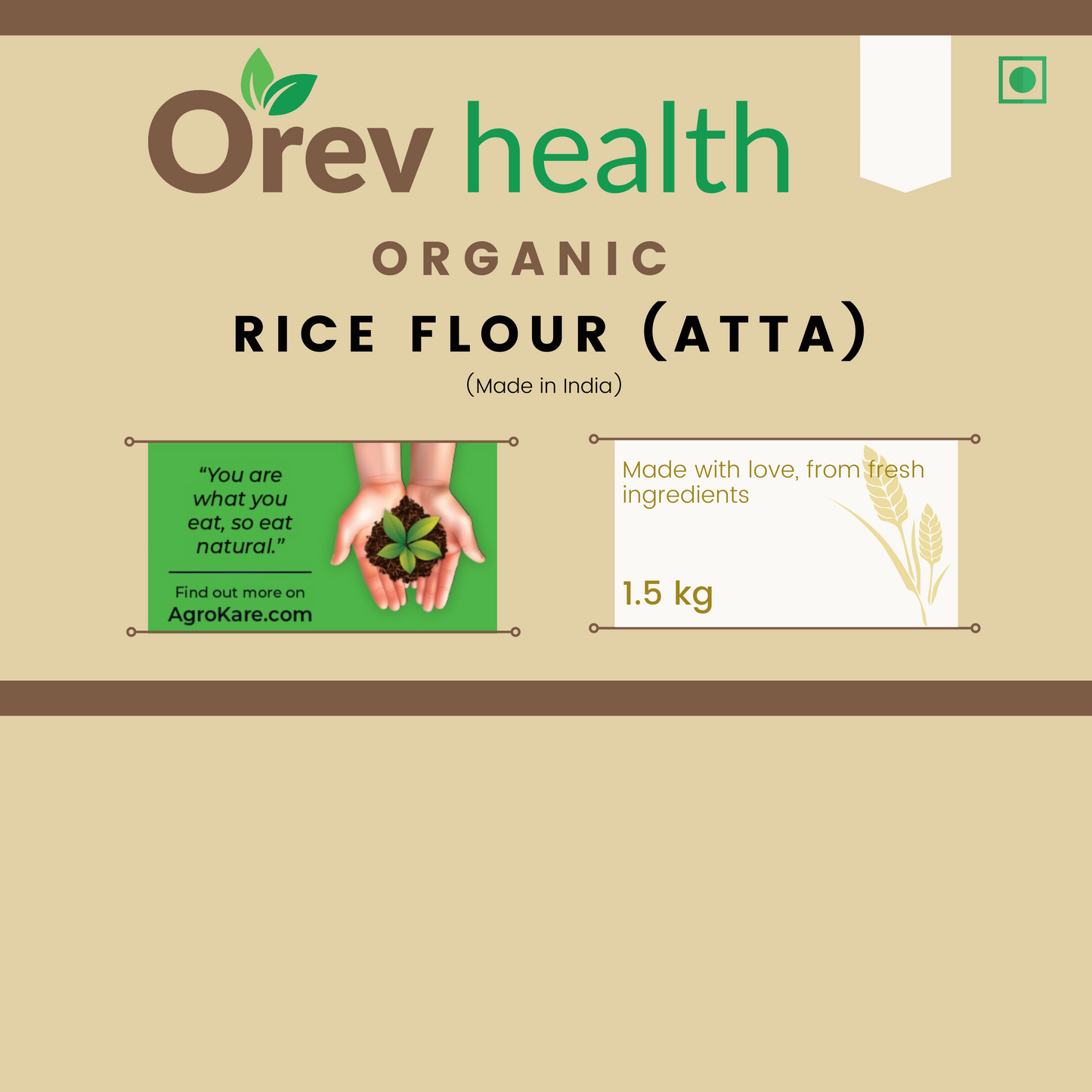 Orev Health Organic Rice Flour