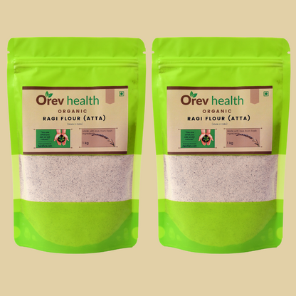 Orev Health Organic Ragi Flour