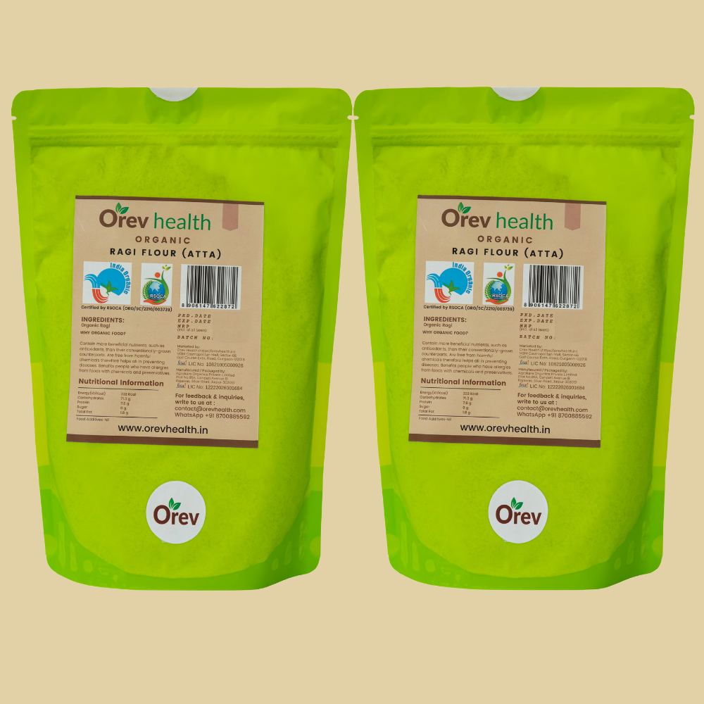 Orev Health Organic Ragi Flour