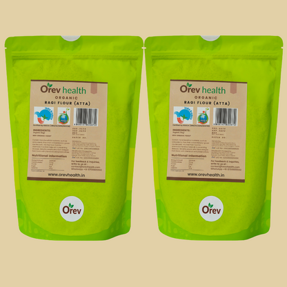 Orev Health Organic Ragi Flour