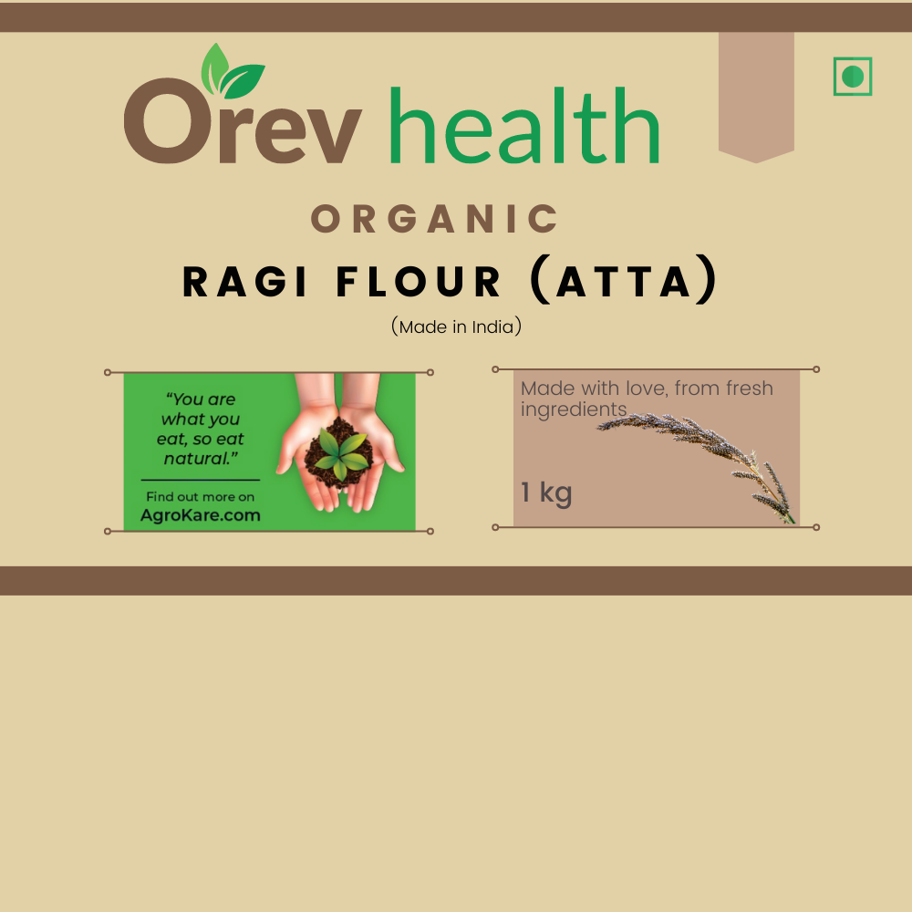 Orev Health Organic Ragi Flour