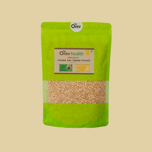 Orev Health Organic Chana Dal - 1Kg