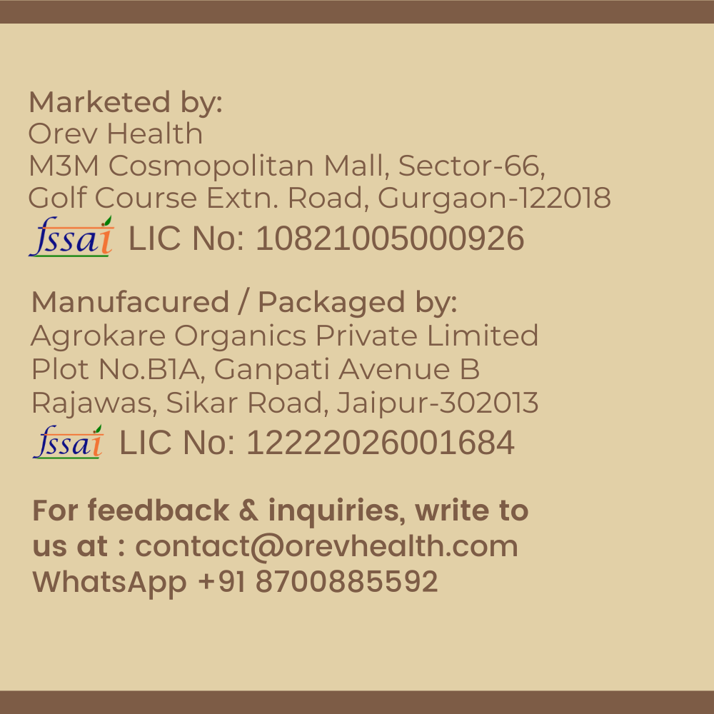 Orev Health Organic Ragi Flour