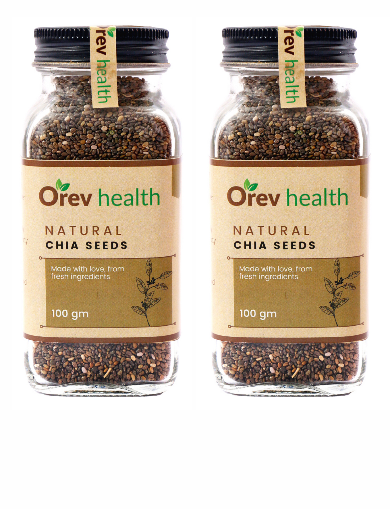 Orev Health Organic Chia Seeds - 200 gm